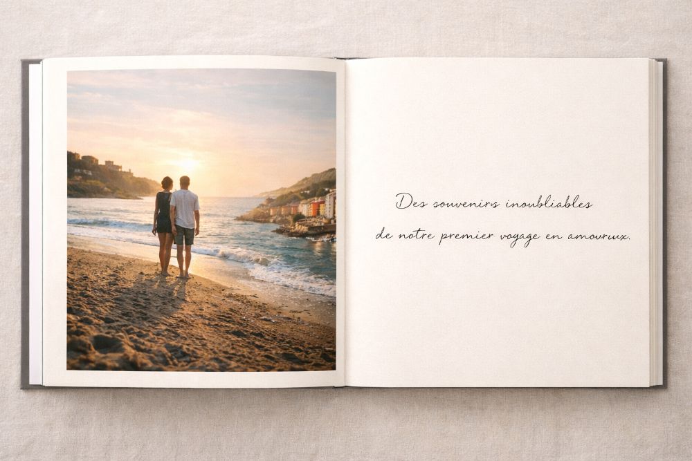 Détails de scrapbooking pour album de mariage