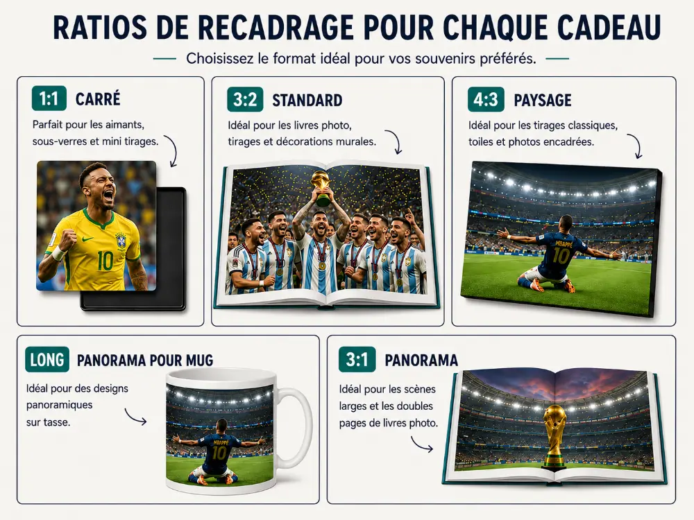 Interface de retouche photo montrant le recadrage et la règle des tiers
