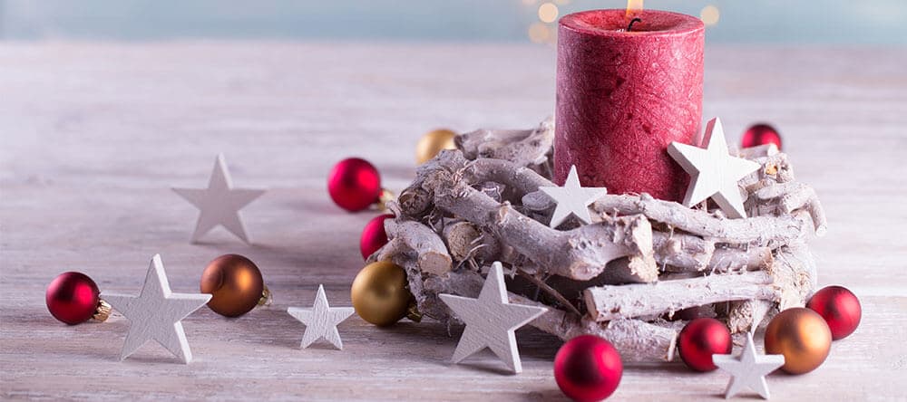 Kleine Äste kannst du ganz einfach für deine natürliche Advents-Deko einsetzen