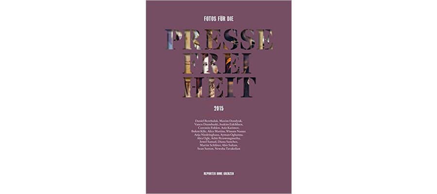 Buch Fotos für die Pressefreiheit 2016