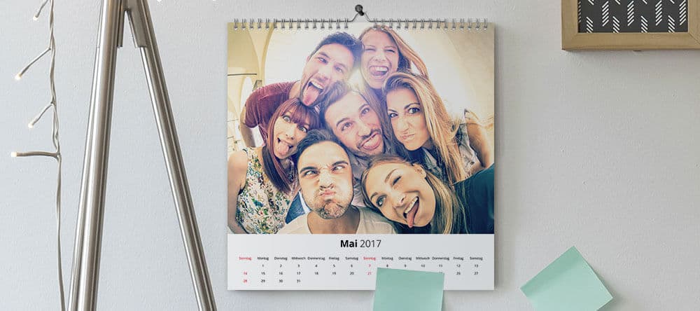 Ein Kalender ist ein schönes Geschenk für die beste Freundin oder gleich die ganze Clique