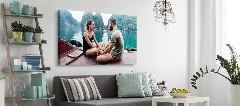 Erinnerungen als handgemachte Fotoleinwände und hochauflösende Premiumdrucke