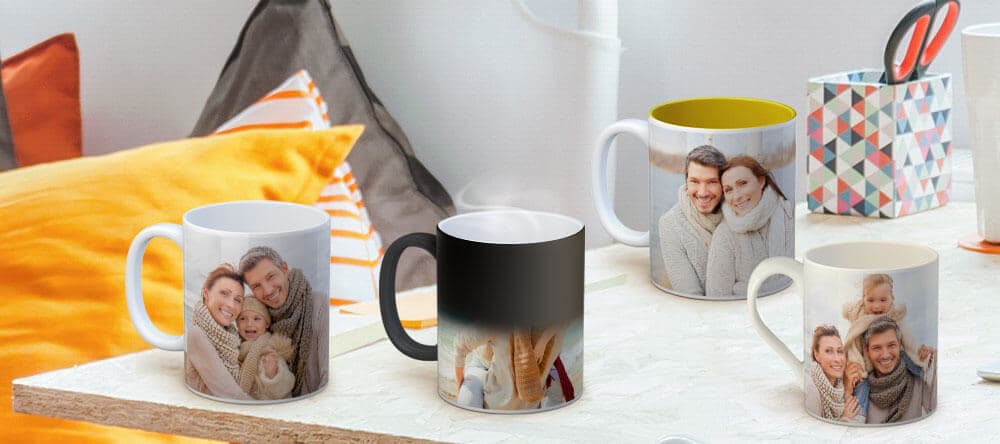Es ist einfach so: am liebsten trinkt man aus seiner eigenen Tasse – kreiere Fototassen für die ganze Familie