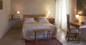 Romantische Atmosphäre im Zimmer