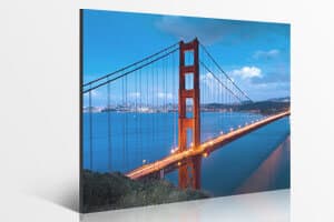 Golden Gate Bridge auf einer Fotoleinwand