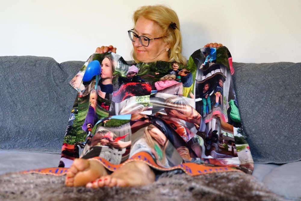 Fotospiele kuscheldecke