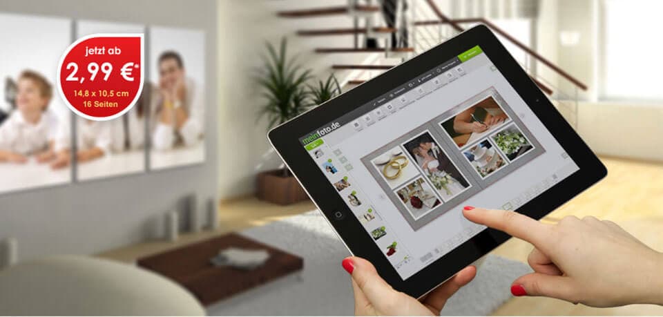 Meinfoto Fotobuch gestalten