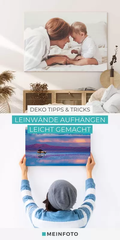 Leinwand aufhängen leicht gemacht