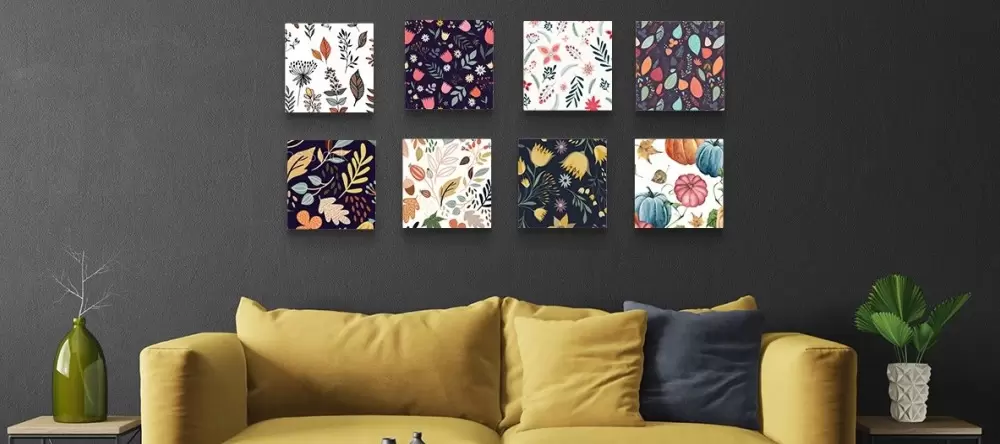 Bilder aufhängen ohne Nagel