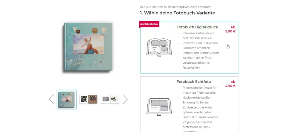 Wie erstelle ich ein Fotobuch