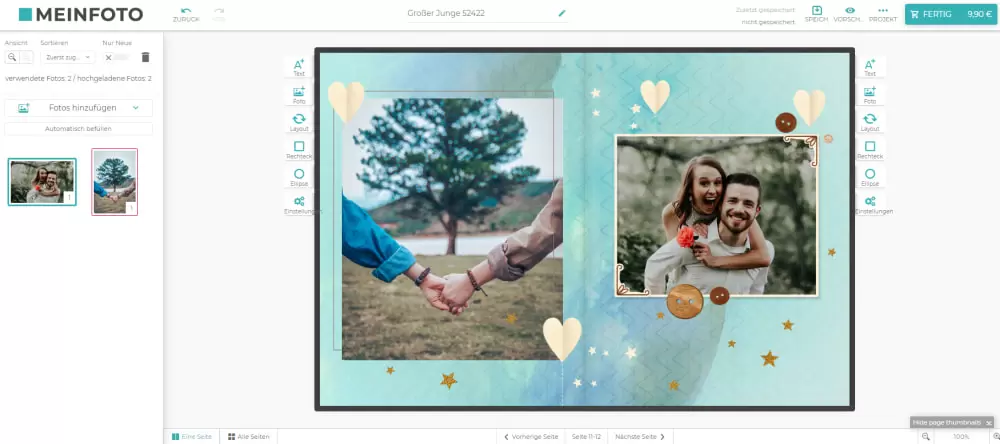 Wie erstelle ich ein Fotobuch