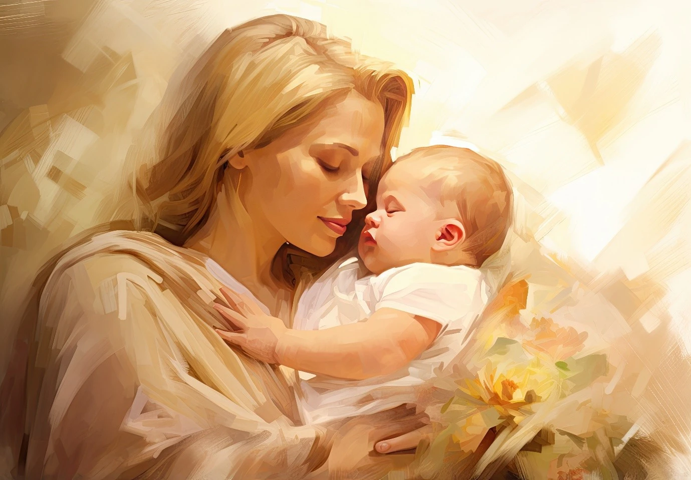 Personalisierte Foto-Leinwand mit Familienbild als herzliches Muttertagsgeschenk