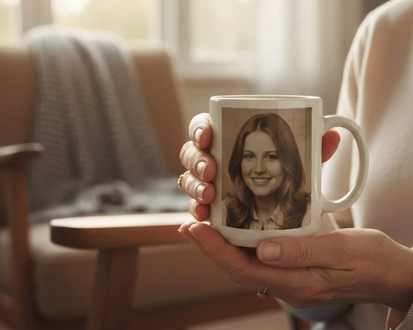 Kuschelige personalisierte Fotodecke mit Familienfotos als warmes Muttertagsgeschenk