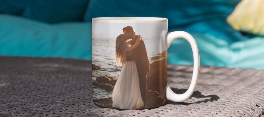 Personalisierte Geschenke fuer den Partner - Fototasse