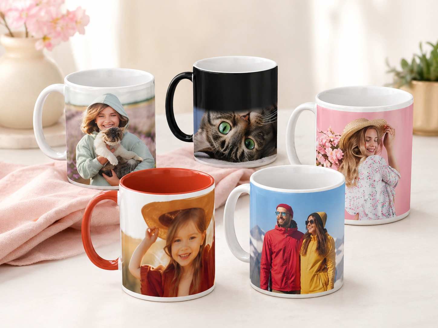 Tasse bedrucken lassen: Fototasse mit Foto gestalten