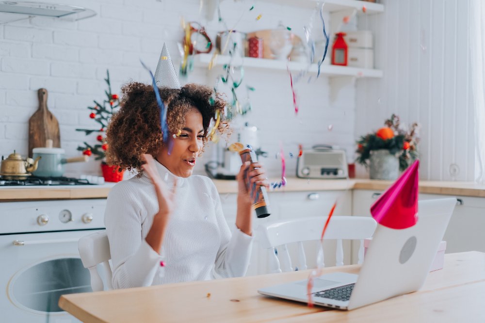 Person checking social media notifications on their phone