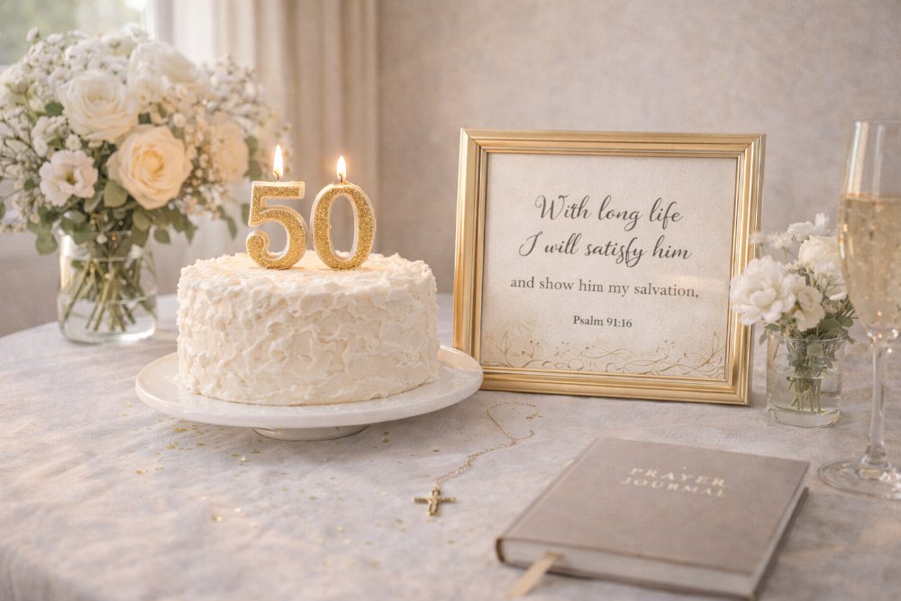 Christian birthday wishes for milestone ages