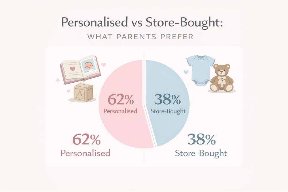 Personalised baby keepsakes and photo books