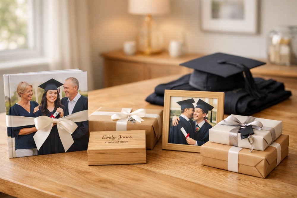 Personalised graduation photo book