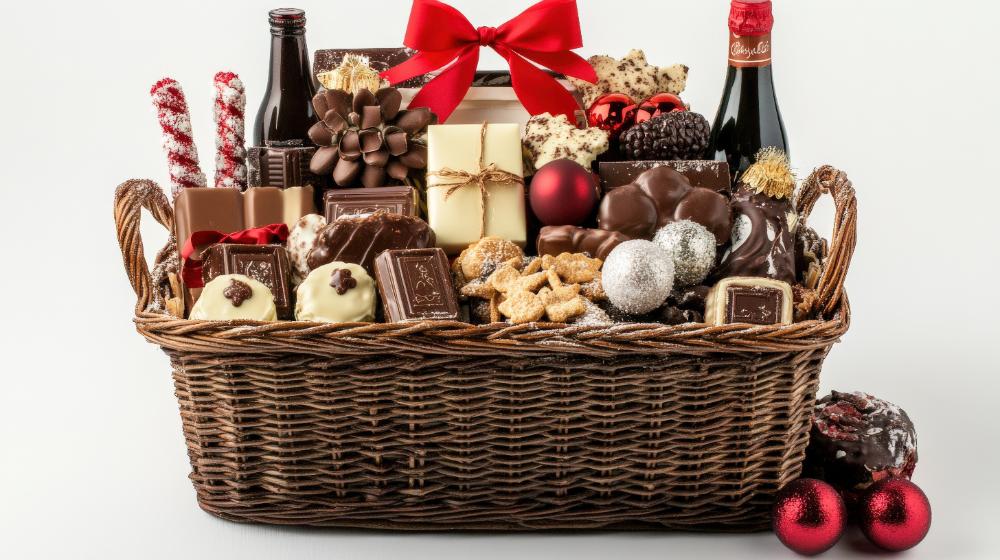 Celebratory graduation gift hamper