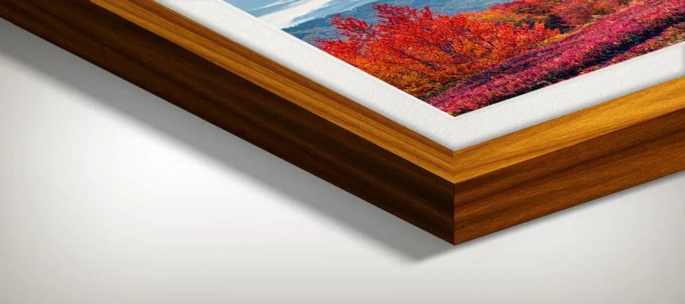 Everything is done by hand – we will mount and frame your photo with great care
