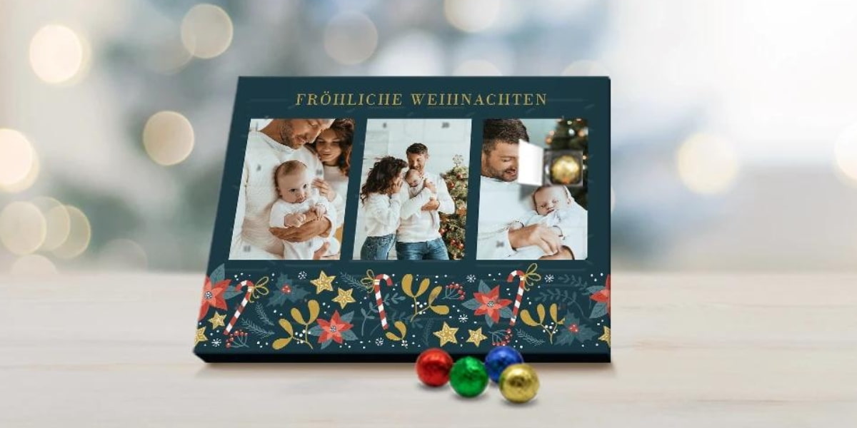Schokoladen Adventskalender mit eigenem Foto | LIDL Fotos | Lidl-Fotos