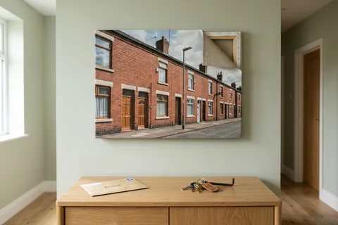 New Home canvas print