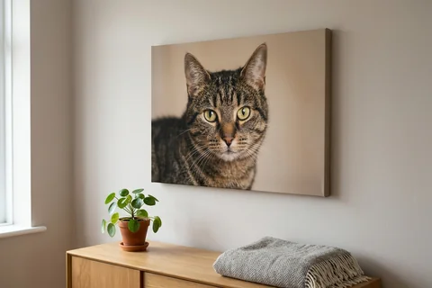 Pet Portrait canvas print