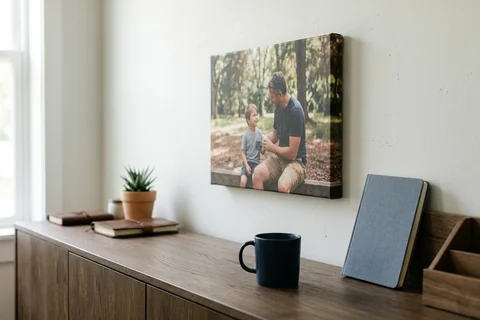 Fathers Day canvas print