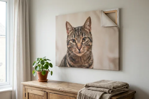 Pet Portrait canvas print