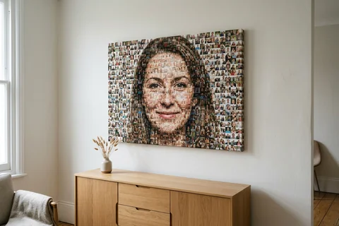 Photo Mosaic canvas