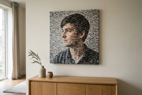 Photo Mosaic canvas