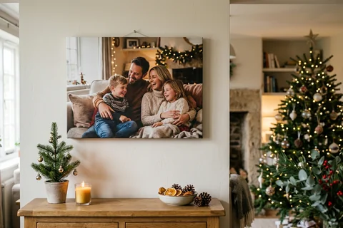 Christmas canvas print