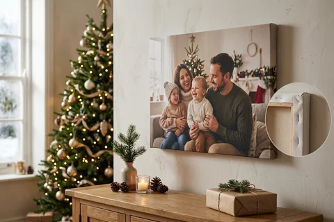 Christmas canvas print