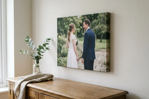 Wedding canvas print