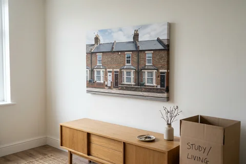 Housewarming canvas print