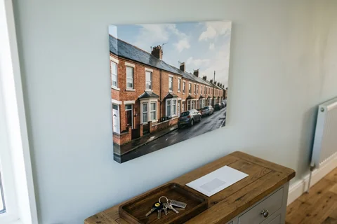 New Home canvas print