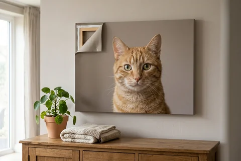 Pet Portrait canvas print