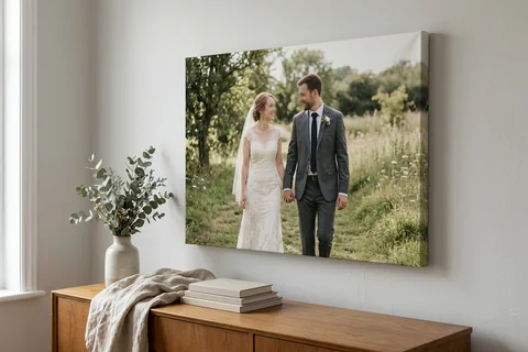 Wedding canvas print
