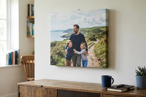 Fathers Day canvas print