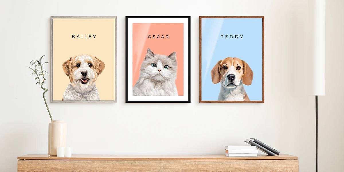 Custom Pet Portraits - CanvasDiscount